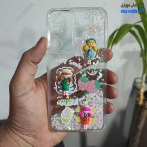 قاب گوشی سامسونگ گلکسی A15 (کاور آکواریومی عروسکی طرح دختر برجسته)