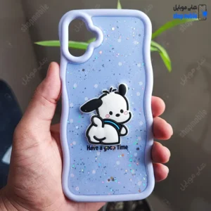 قاب گوشی سامسونگ گلکسی A06 (کاور عروسکی موجی شاین دار طرح پوچاکو)