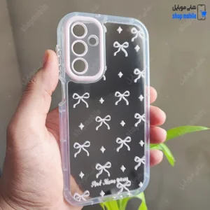 قاب گوشی سامسونگ گلکسی A15 (کاور آینه‌ای طرح پاپیون)