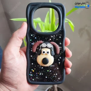 قاب گوشی شیائومی ردمی نوت 14 پرو 4G (کاور عروسکی موجی شاین دار طرح بیتزر)