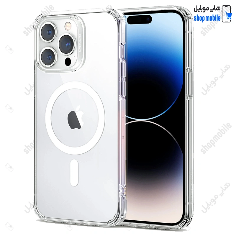 قاب گوشی آیفون 16 پرو (کاور مگ سیف شفاف مدل Clear Case Magnetic)
