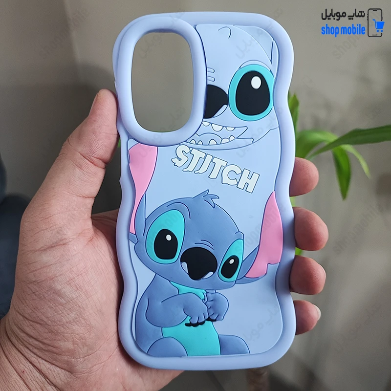 قاب گوشی سامسونگ گلکسی A26 (کاور عروسکی موج دار طرح Stitch)