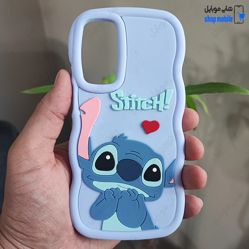قاب گوشی سامسونگ گلکسی A15 (کاور عروسکی موج دار طرح Stitch)