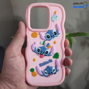 قاب گوشی شیائومی ردمی 13 (کاور عروسکی موج دار طرح Stitch)