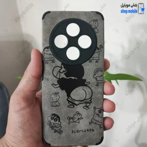 قاب گوشی شیائومی ردمی 14C پوکو C75 (کاور عروسکی طرح چرم مدل Shin-Chan)