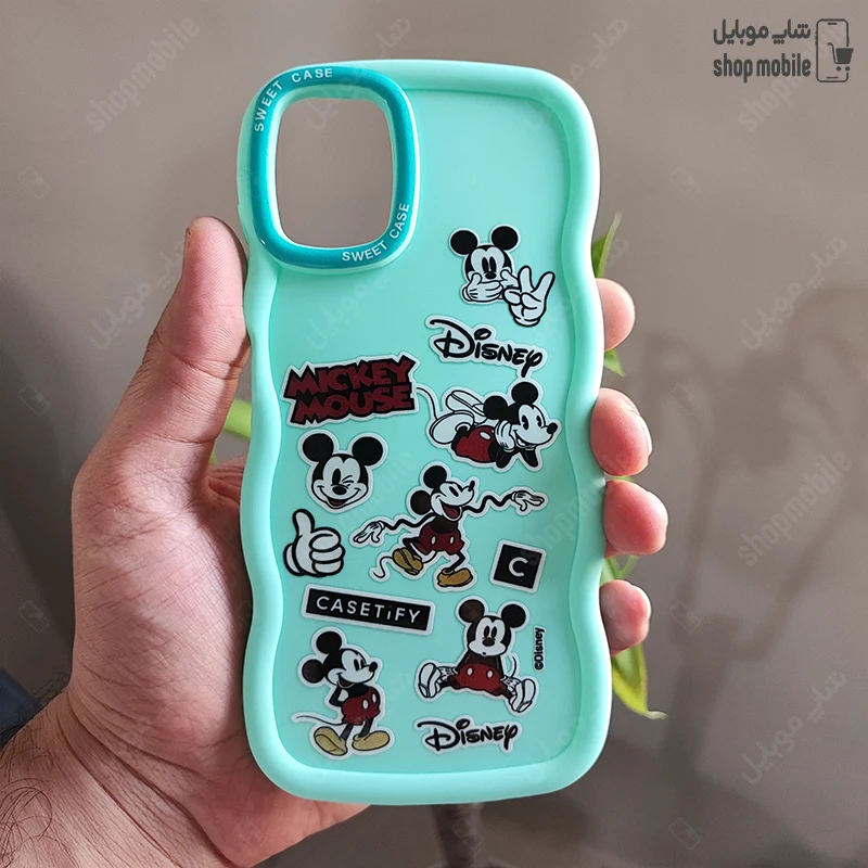 قاب گوشی سامسونگ گلکسی A06 (کاور عروسکی موج دار طرح Mickey Mouse)