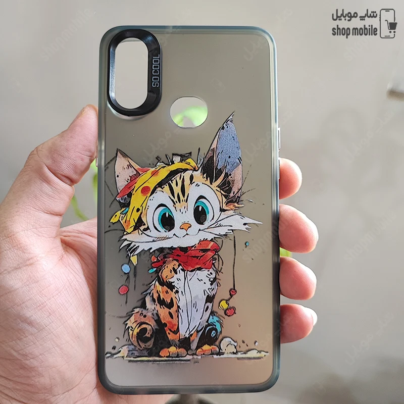 قاب گوشی سامسونگ گلکسی A10s (کاور سوکول عروسکی طرح گربه شیطون)