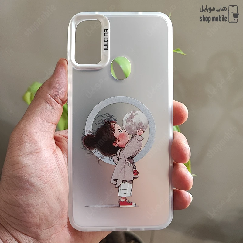 قاب گوشی سامسونگ گلکسی A11 M11 (کاور سوکول طرح مگ سیف مدل دختر و ماه)