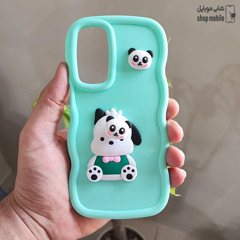 قاب گوشی سامسونگ گلکسی A16 (کاور عروسکی اسپینردار موجی طرح پوچاکو)