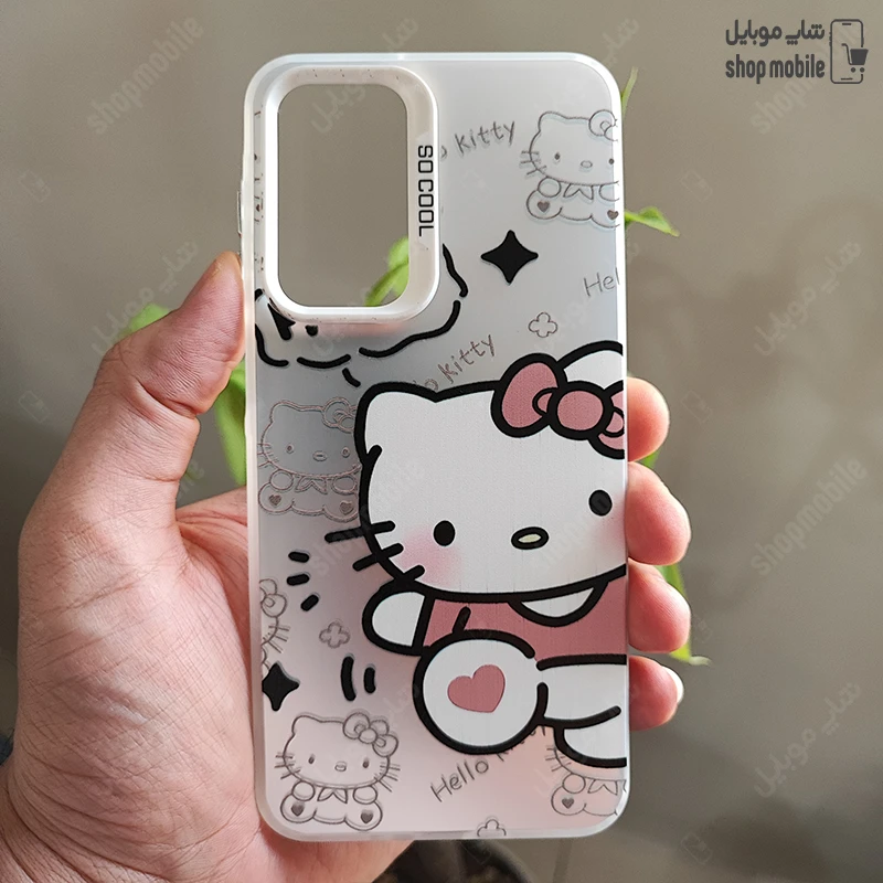 قاب گوشی سامسونگ گلکسی A36 (کاور سوکول عروسکی طرح Kitty)