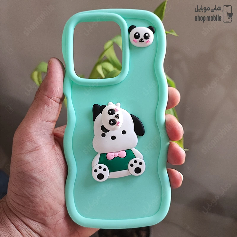 قاب گوشی شیائومی ردمی 13 (کاور عروسکی اسپینردار موجی طرح پوچاکو)
