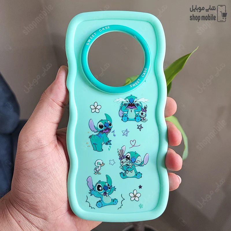 قاب گوشی شیائومی ردمی 14C پوکو C75 (کاور عروسکی موج دار طرح استیچ)
