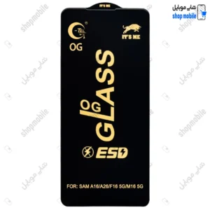 گلس گوشی سامسونگ گلکسی A26 (گلس شیشه ای ضد خش مدل OG) + آموزش نصب
