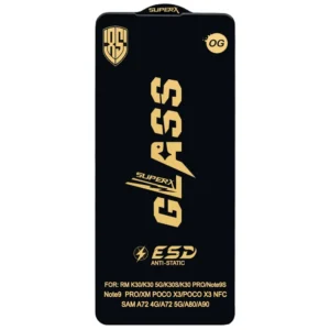 گلس گوشی شیائومی پوکو X3 NFC (گلس شیشه ای Anti Static مدل OG Super X)