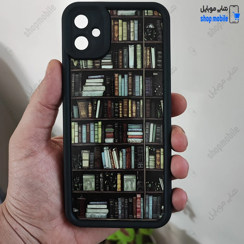 قاب گوشی سامسونگ گلکسی A05 (کاور Solid Case طرح کتابخانه)