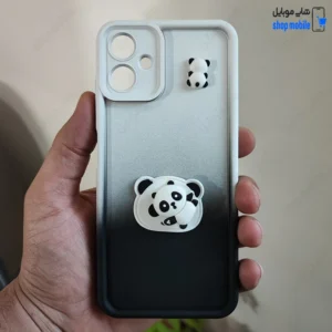 قاب گوشی سامسونگ گلکسی A06 (کاور عروسکی اسپینردار طرح پاندا)