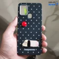 قاب گوشی سامسونگ گلکسی A11 / M11 (کاور عروسکی Jumpmoon طرح هاپو رنگ مشکی)