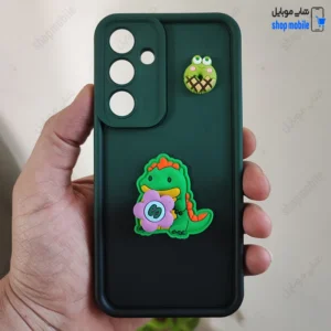 قاب گوشی سامسونگ گلکسی A16 (کاور عروسکی اسپینردار طرح سوسمار)