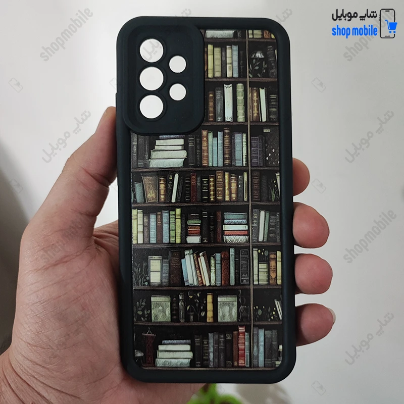 قاب گوشی سامسونگ گلکسی A32 4G (کاور Solid Case طرح کتابخانه)