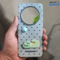 قاب گوشی شیائومی ردمی 14C / ردمی A4 / پوکو C75 (کاور عروسکی Jumpmoon طرح تمساح رنگ طوسی)