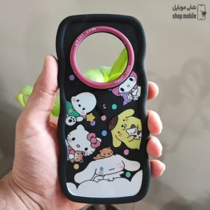 قاب گوشی شیائومی ردمی 14C پوکو C75 (کاور عروسکی موج دار طرح ملودی، پوچاکو و کیتی)