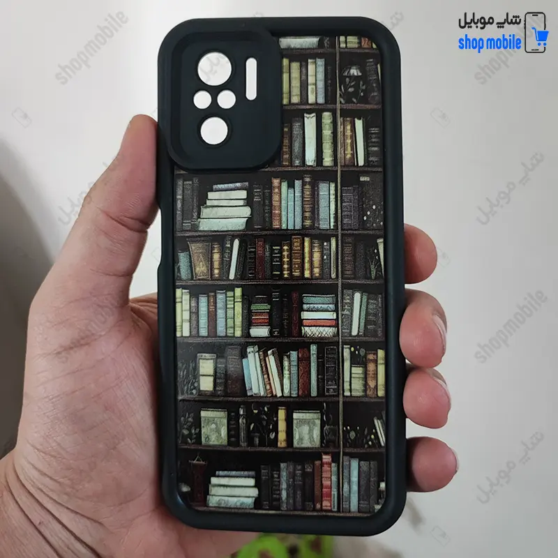 قاب گوشی شیائومی ردمی نوت 10 4G / نوت 10S (کاور Solid Case طرح کتابخانه)