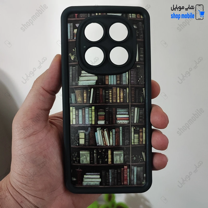 قاب گوشی شیائومی ردمی نوت 14 پرو 4G (کاور Solid Case طرح کتابخانه)