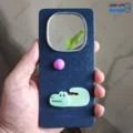 قاب گوشی شیائومی ردمی نوت 14 پرو 4G (کاور عروسکی Jumpmoon طرح تمساح رنگ سرمه ای)