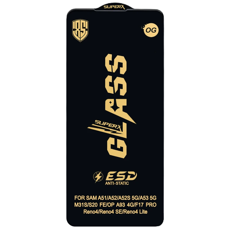 گلس گوشی سامسونگ گلکسی A52S 5G (گلس شیشه ای Anti Static مدل OG Super X)