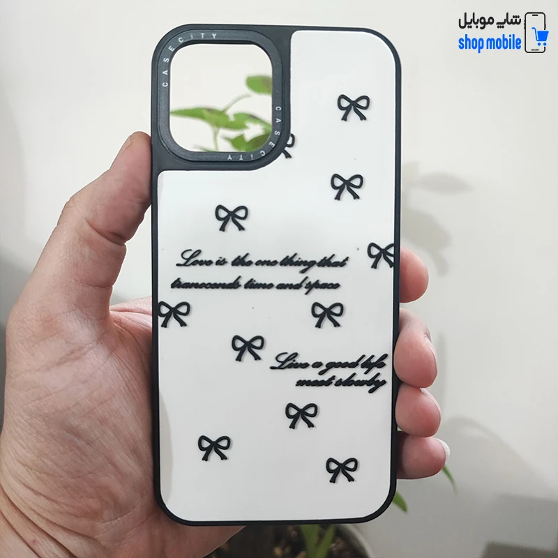قاب گوشی آیفون 12 پرو مکس (کاور Case City طرح پاپیون برجسته)