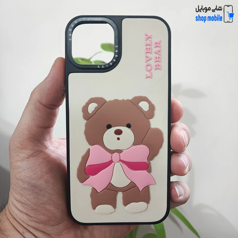قاب گوشی آیفون 13 / آیفون 14 (کاور Case City طرح LOVELY BEAR)