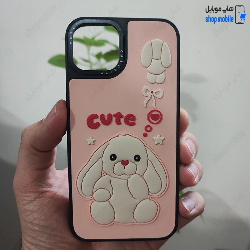 قاب گوشی آیفون 13 آیفون 14 (کاور Case City طرح خرگوش Cute)