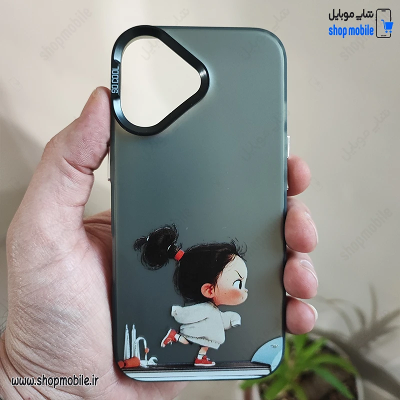 قاب گوشی آیفون 16 (کاور سوکول فانتزی طرح دختر ورزشکار)