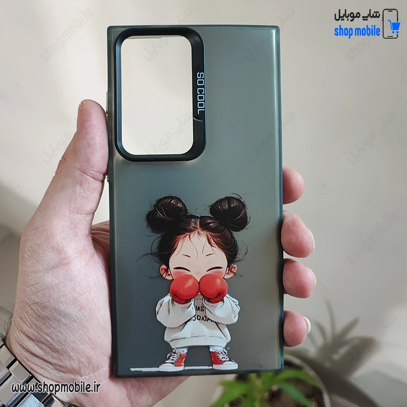 قاب گوشی سامسونگ S23 Ultra (کاور سوکول فانتزی طرح دختر بوکسور)