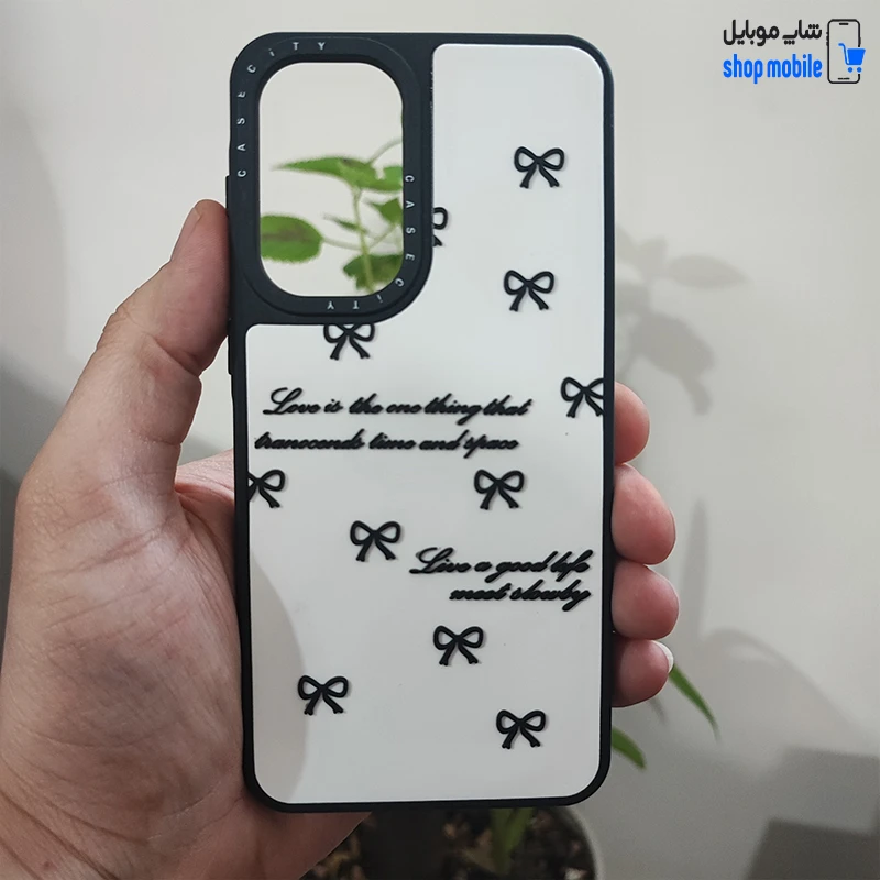 قاب گوشی سامسونگ گلکسی A36 A56 (کاور Case City طرح پاپیون برجسته)