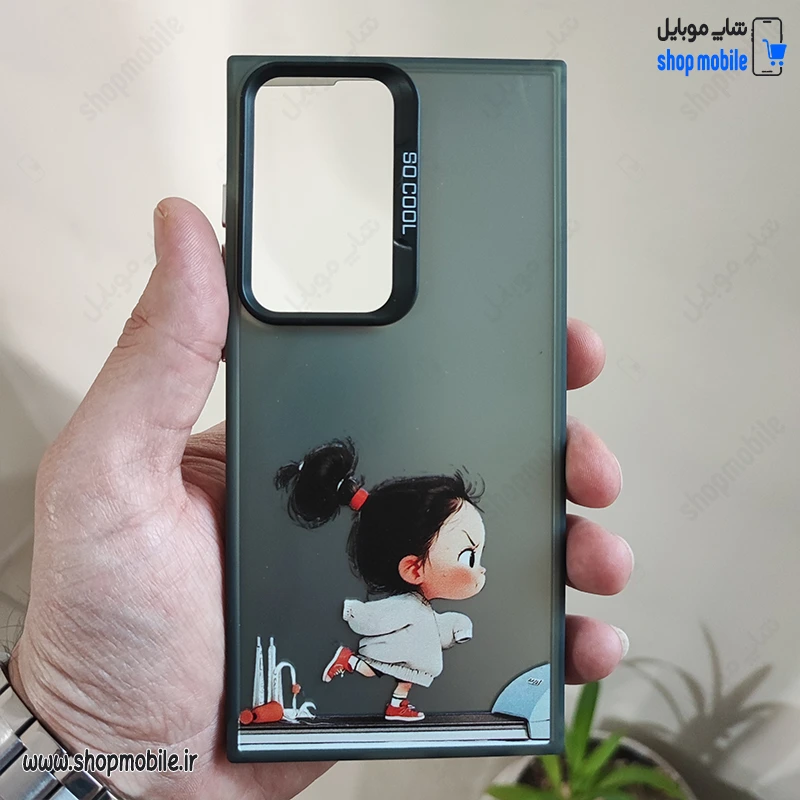 قاب گوشی سامسونگ گلکسی S25 Ultra (کاور سوکول فانتزی طرح دختر ورزشکار)