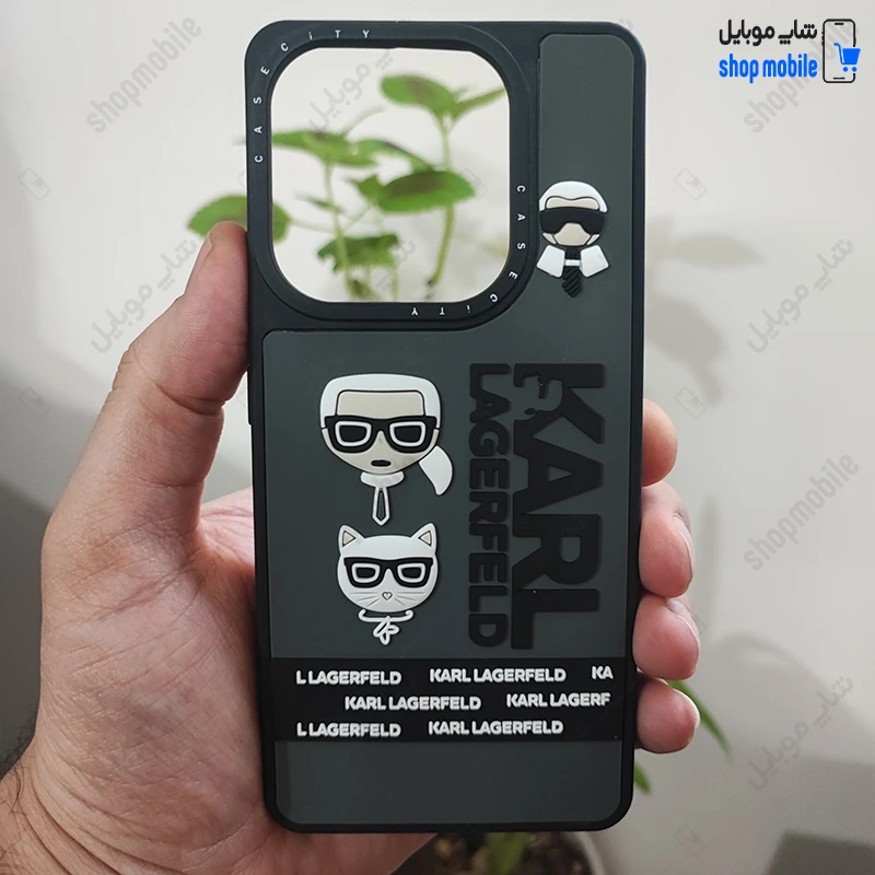 قاب گوشی شیائومی ردمی نوت 14 4G (کاور Case City طرح KARL)