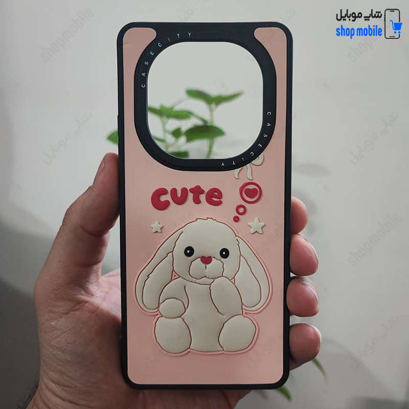 قاب گوشی شیائومی ردمی نوت 14 پرو 4G (کاور Case City طرح خرگوش Cute)