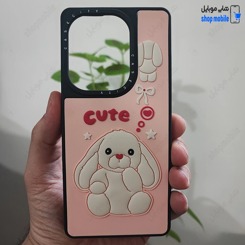قاب گوشی شیائومی ردمی نوت 14S نوت 13 پرو 4G پوکو M6 پرو 4G (کاور Case City طرح خرگوش Cute)