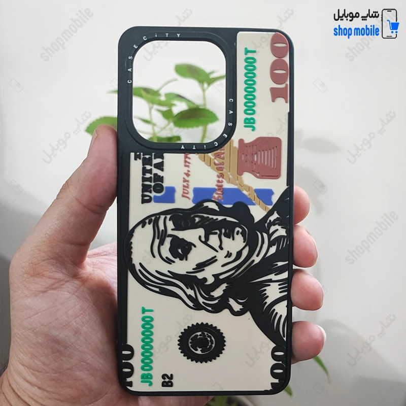 قاب گوشی شیائومی ردمی نوت 14S - نوت 13 پرو 4G - پوکو M6 پرو 4G (کاور Case City طرح دلار)