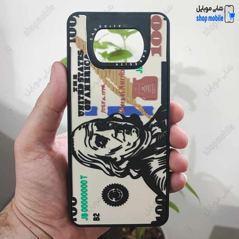 قاب گوشی شیائومی پوکو X3 / X3 پرو / X3 NFC (کاور Case City طرح دلار)