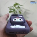 کاور سیلیکونی پاک کنی مدل عروسکی کیوت استندشو طرح کرومی (3)