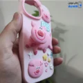 کاور سیلیکونی پاک کنی مدل عروسکی کیوت طرح Pig (1)