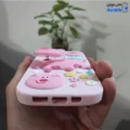 کاور سیلیکونی پاک کنی مدل عروسکی کیوت طرح Pig (2)