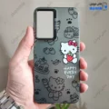 قاب گوشی سامسونگ گلکسی A17 (کاور سوکول فانتزی طرح کیتی و توت فرنگی)