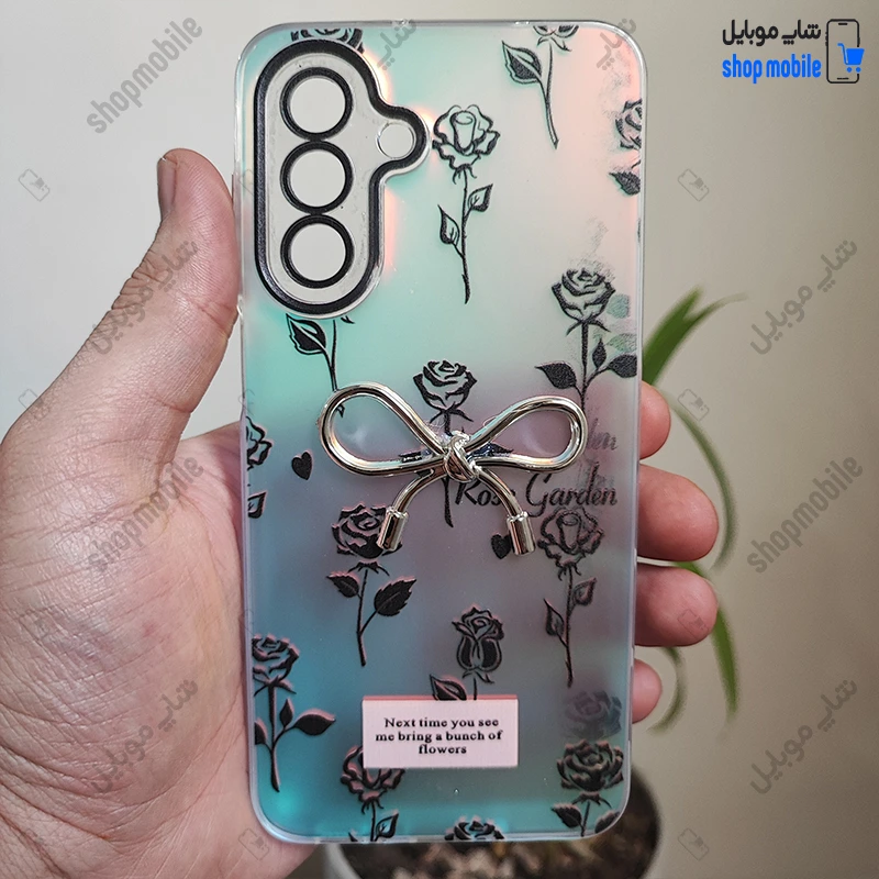 قاب گوشی سامسونگ گلکسی A26 (کاور هولوگرامی فانتزی طرح پاپیون و Rose Garden)