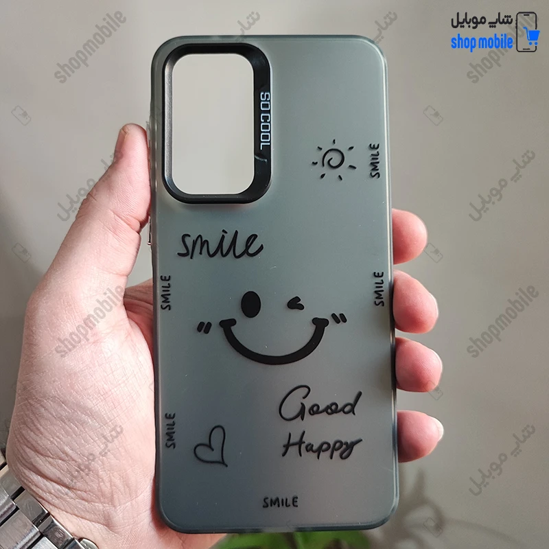 قاب گوشی سامسونگ گلکسی A36 A56 (کاور سوکول فانتزی طرح Smile)