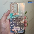 قاب گوشی سامسونگ گلکسی A53 (کاور هولوگرامی فانتزی طرح پاپیون، گل و تدی)