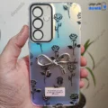 قاب گوشی سامسونگ گلکسی S24 FE (کاور هولوگرامی فانتزی طرح پاپیون و Rose Garden)