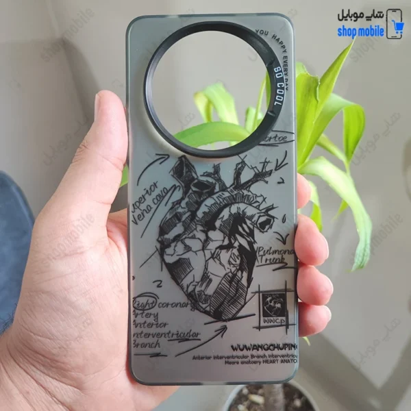 قاب گوشی شیائومی ردمی 14C / ردمی A4 / پوکو C75 (کاور فانتزی So Cool طرح آناتومی قلب)